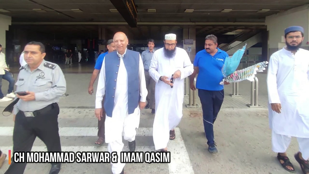 Ch Sarwar With Imam Qasim (Al-Khair Foundation) at Karachi