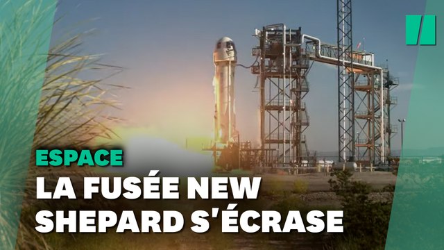 La fusée de Jeff Bezos connaît son premier échec