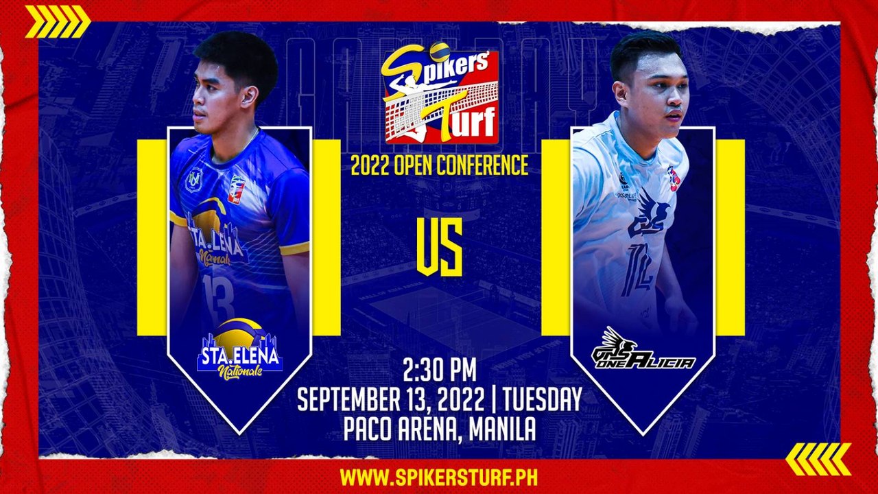 GAME 1 SEPTEMBER 13, 2022 | NU-SANTA ELENA NATIONALS vs VNS-ONE ALICIA GRIFFINS | 2022 SPIKERS' TURF S5 OPEN CONFERENCE.
