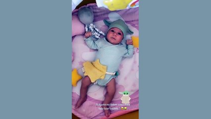 Marta Melro partilha momento encantador da filha: "o baby Yoda a fazer beicinho"