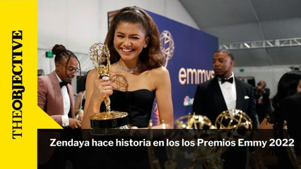 Zendaya hace historia en los los Premios Emmy 2022