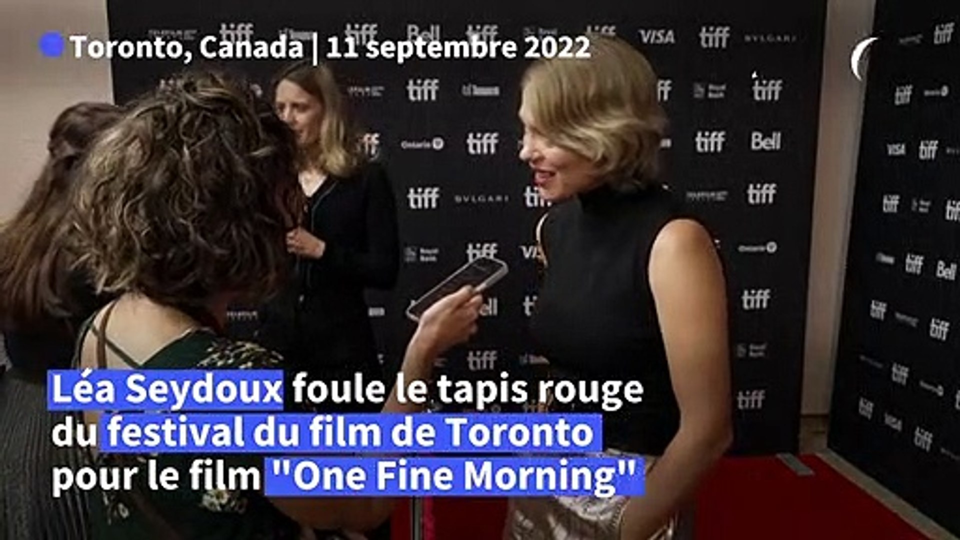 Léa Seydoux Wore Louis Vuitton To The 'One Fine Morning' Toronto Film  Festival Premiere