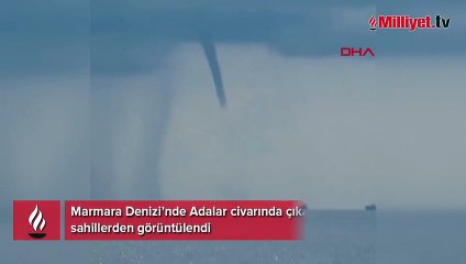 Marmara Denizi'nde hortum