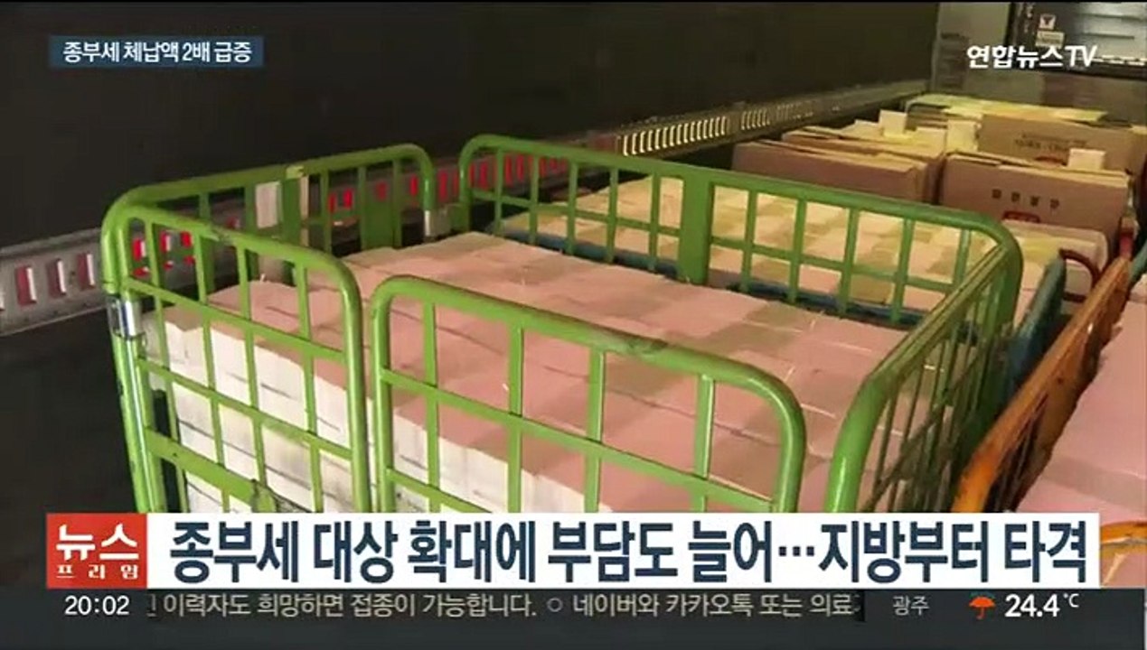 종부세 체납액 2배 이상 급증…지방부터 휘청