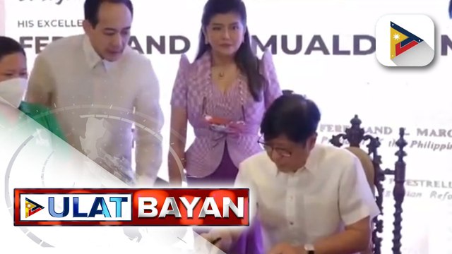 Moratorium sa pagbabayad ng land amortization at interes ng mga magsasaka, nilagdaan ni Pres. Marcos Jr.
