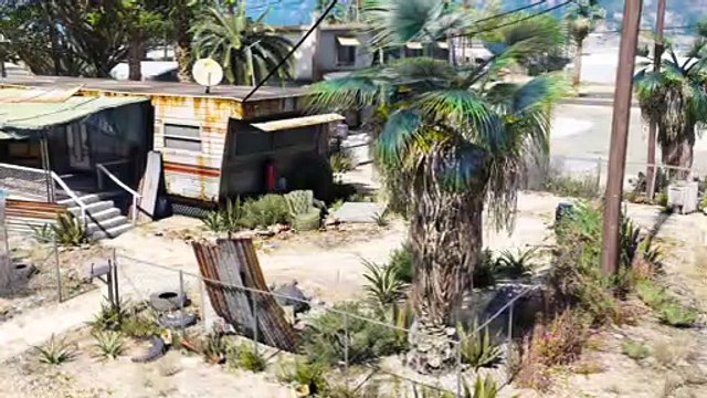 【GTA5】ボロ家が大豪邸になる！トレバーのボロ家を魔改造して最上級マンションにする！プールやヘリポートまで完備！リフォームで要塞のような高級物件が完成！【ほぅ】