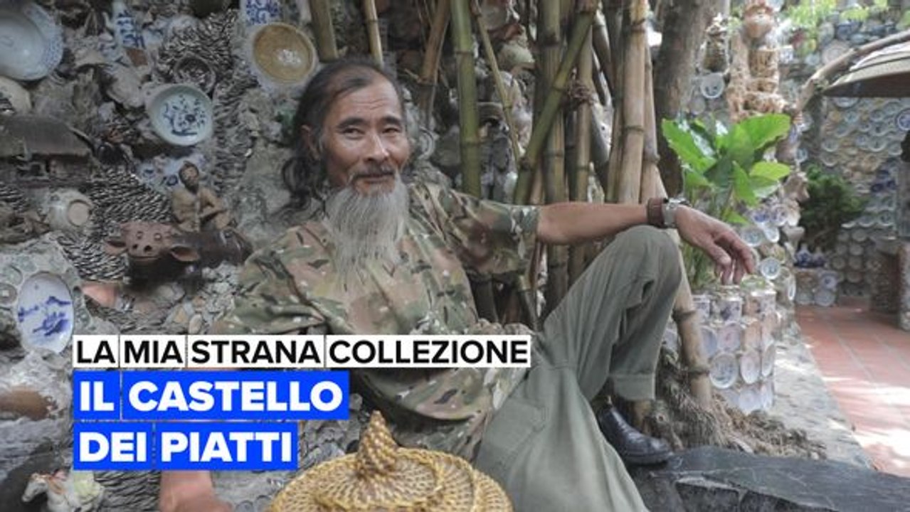 La mia strana collezione: Il castello di piatti...
