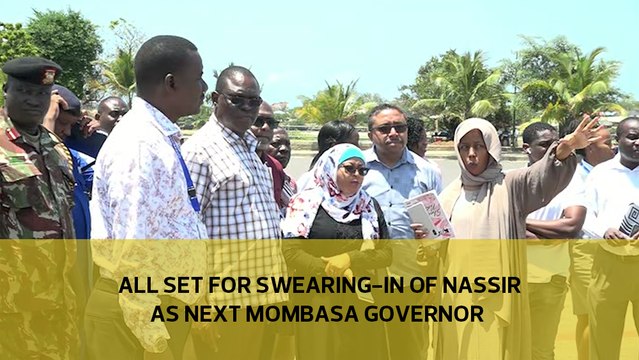 All is set for the swearing-in ceremony of Mombasa governor-elect-