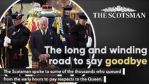 The public shares their experiences after paying respects to the Queen at St Giles Cathedral