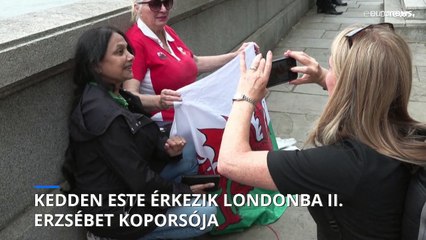 Kedd estére várják II. Erzsébet koporsóját Londonban
