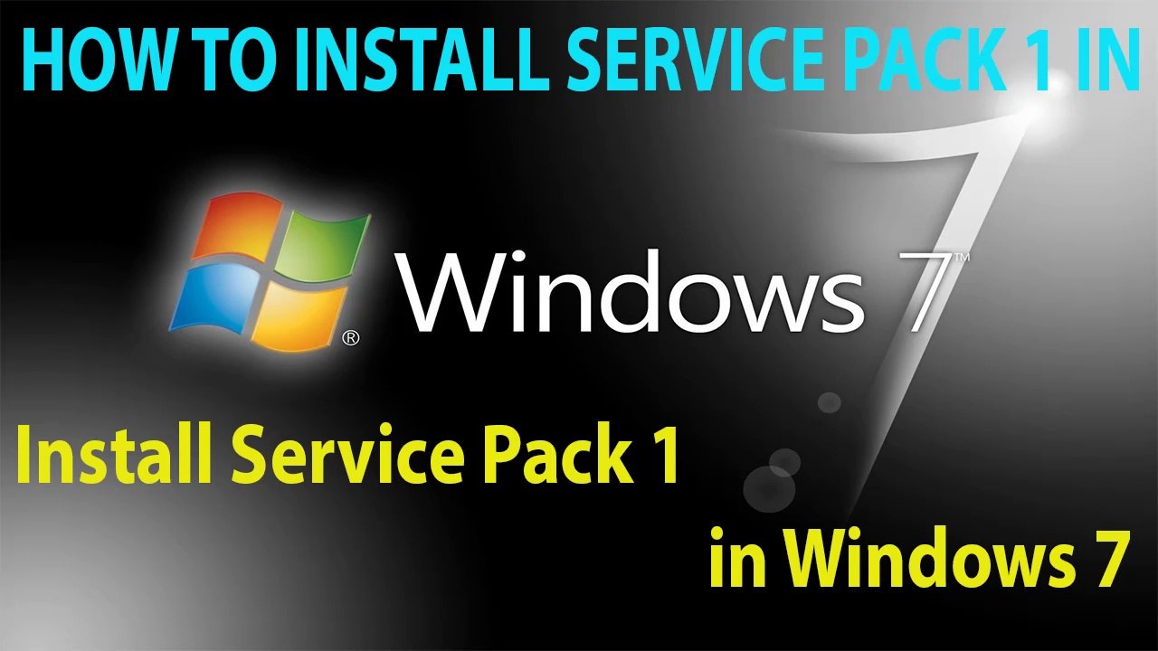 How to install service pack1 in windows7  How to Download & convert Windows 7 to Service Pack 1