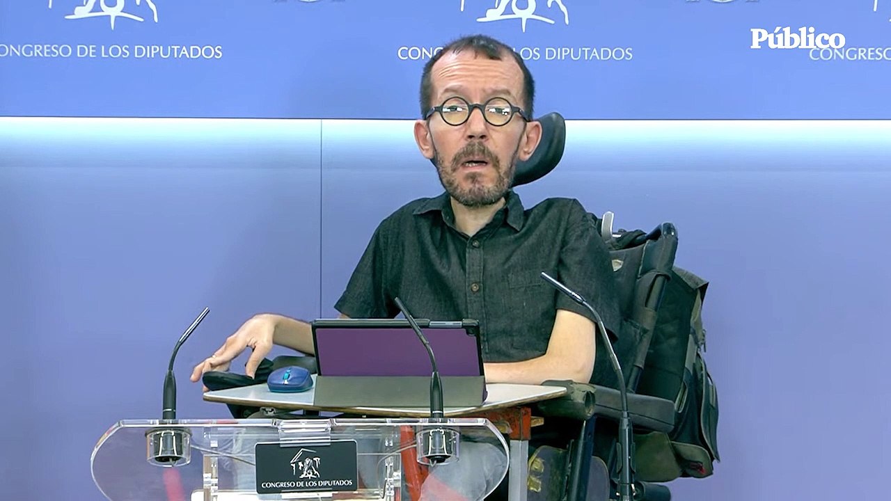 Echenique: "Invitar a un delincuente fugado a un funeral de Estado deja claro qué significa la monarquía en Reino Unido y en España"