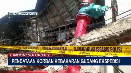 Pasca Kebakaran Gudang, JNE Mulai Pendataan Korban Kerugian Mateiil Hingga Korban Luka