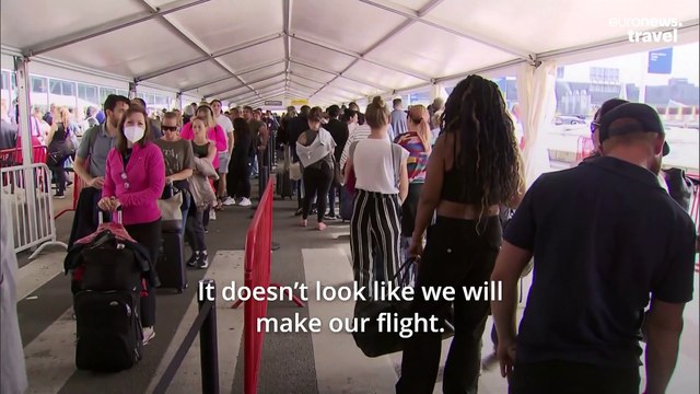 Schiphol queues: Airport slammed for flight cancellations and four hour delays as lines build again