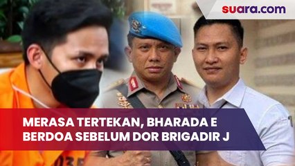Benar-benar Tertekan, Bharada E Berdoa Sebelum Dor Brigadir J