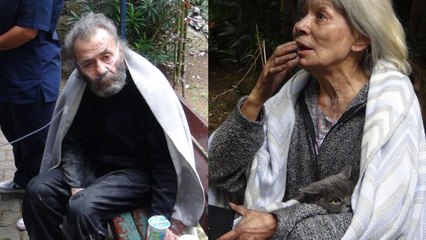 Yangında mahsur kalan kardeşleri komşuları kurtardı