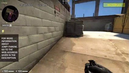 How to Smoke A Site on Vertigo, option 1 - CSGO