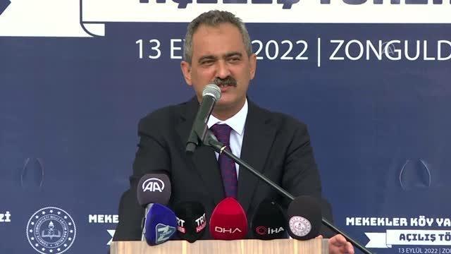 ZONGULDAK - Bakan Özer: Köy Yaşam Merkezleri, bulundukları bölgelerde sürekli yanan meşale olarak çevresini aydınlatmaya devam edecek