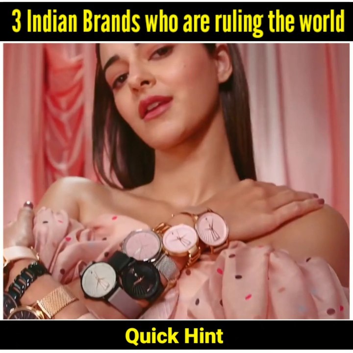 Top 3 most popular Indian Brands In the World (Part-6) | quick hint