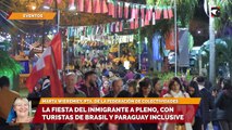 La Fiesta del Inmigrante a pleno, atrajo visitantes de todo el país