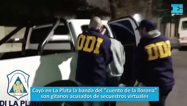 Cayó en La Plata la banda del cuento de la llorona, son gitanos acusados de secuestros virtuales