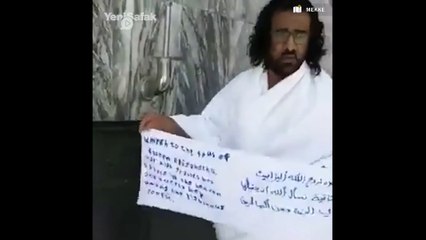 Kabe'de Kraliçe 2. Elizabeth için umre yaptı! Cezasını buldu