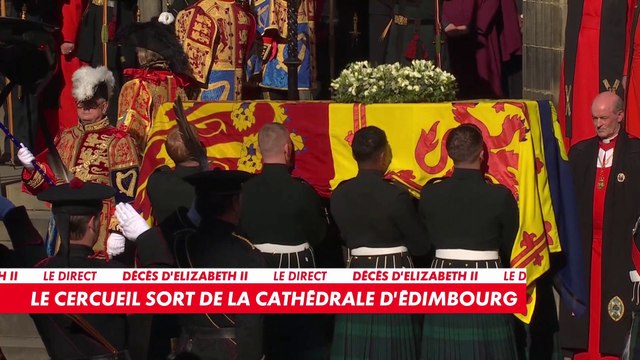Édimbourg : le cercueil d’Elizabeth II quitte la cathédrale Saint-Gilles