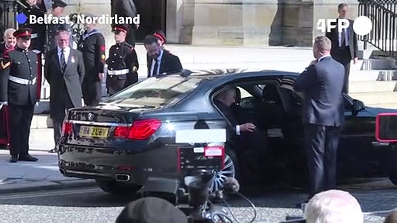 König Charles III. auf historischem Besuch in Nordirland