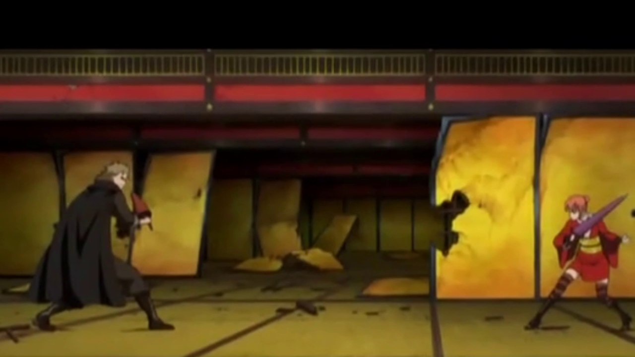 Gintama - Kagura Vs Abuto