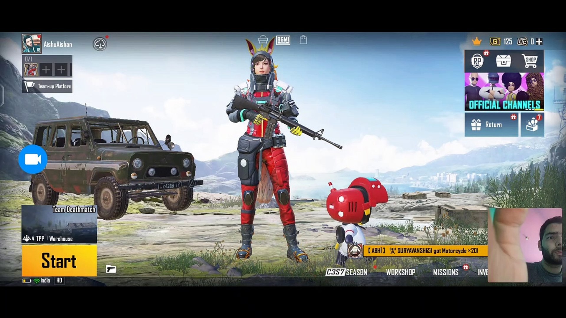 Pubg gameplay mobile