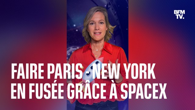 SpaceX veut proposer des vols long courriers... en fusée