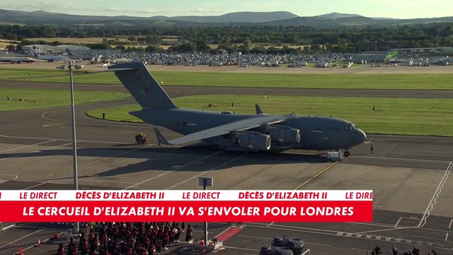 Édimbourg : le cercueil d’Elizabeth II va s’envoler pour Londres