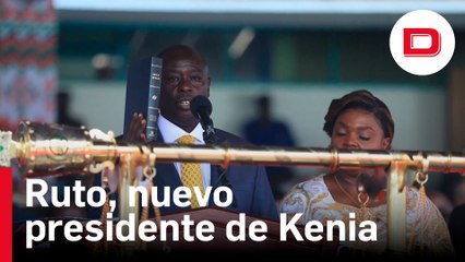Ruto jura como presidente de Kenia en un país dividido por las elecciones