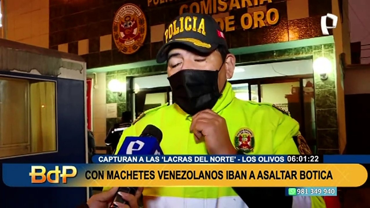 Iban armados con machetes: capturan a  dos  integrantes de  "Las Lacras del Norte”