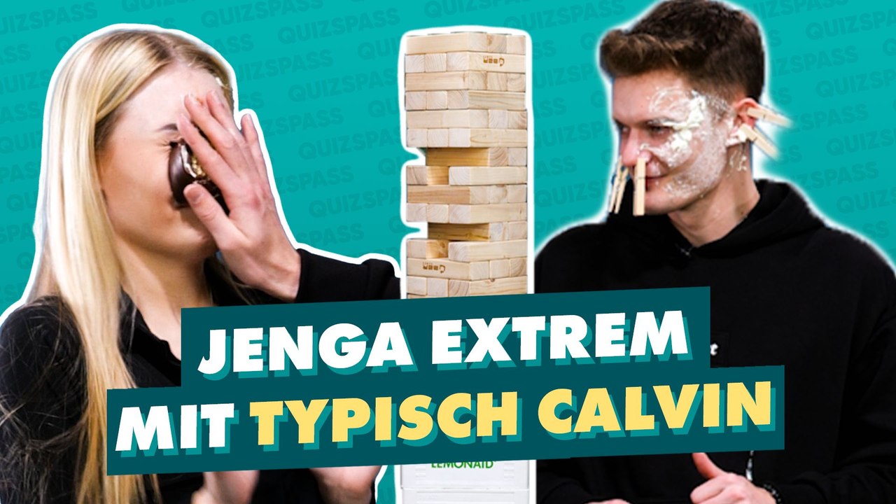 Jenga Extrem mit TypischCalvin und Sasette!