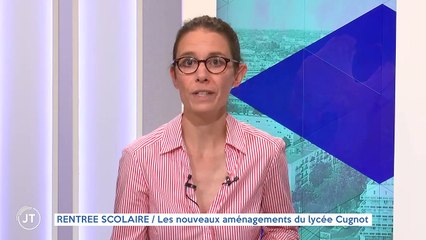 RENTRÉE SCOLAIRE / Les nouveaux aménagements du lycée Cugnot