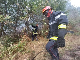 Incendie dans le Médoc : des paysages dévastés par les flammes