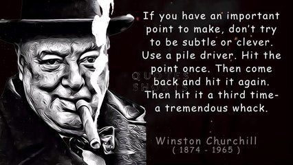 Winston Churchill's Best Evergreen 60 Quotes