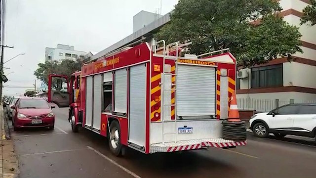 Panela pega fogo e mobiliza Corpo de Bombeiros no Centro