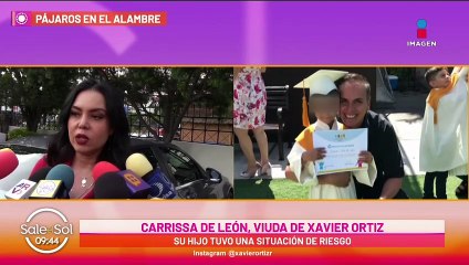 Viuda de Xavier Ortiz se quiebra en misa de su segundo aniversario luctuoso