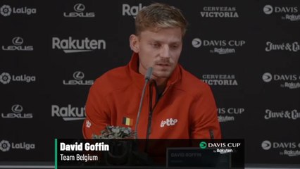 Coupe Davis 2022 - David Goffin et la Belgique : "On a deux jours pour se remobiliser et y croire à la qualification"