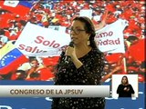 Vicepdta. PSUV Tania Díaz: Chávez se desprendió con humildad de todo lo que traía en su morral