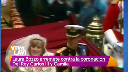 Tải video: Laura Bozzo arremete contra la coronación del Rey Carlos III y Camila