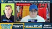 Game Day Picks Show Live Expert MLB WNBA Picks - Predictions, Tonys Picks 9/13/2022
