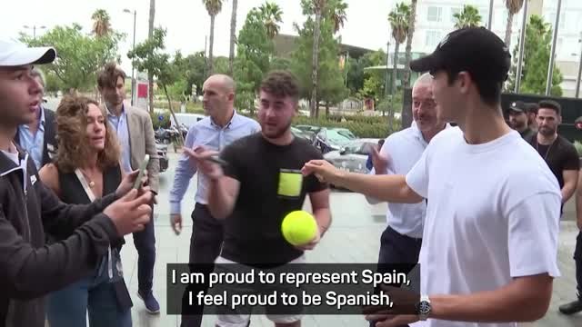 US Open champ Alcaraz returns to Spain to fulfil 'Davis Cup dream'