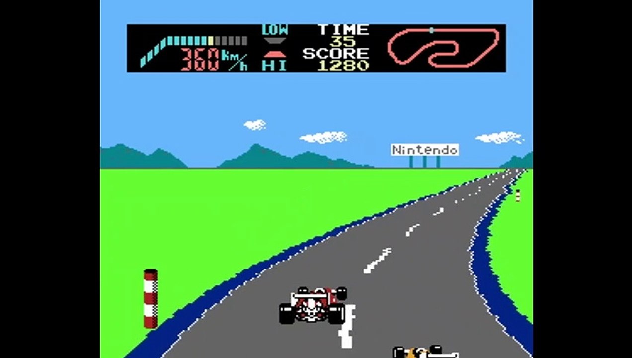 F1 Race (NES) Level 2 - Complete - No Crash - video Dailymotion