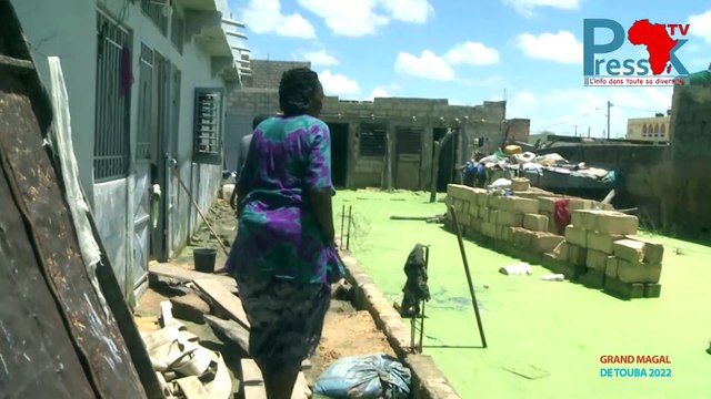 Magal Touba 2022: reportage dans les zones inondées( Keur Niang et environs)