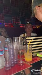 yellowbucks having a drinking party at the end of the show