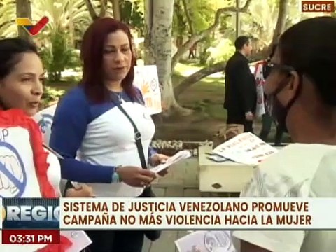 Sucre | MP realiza despliegue en Cumaná sobre las distintas forma de violencias de género