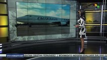 Doce tripulantes del avión de EMTRASUR retenido en Argentina regresarán a Venezuela